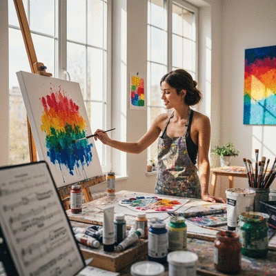 Female dancer stretching her leg, demonstrating flexibility and injury prevention, in a clean studio setting